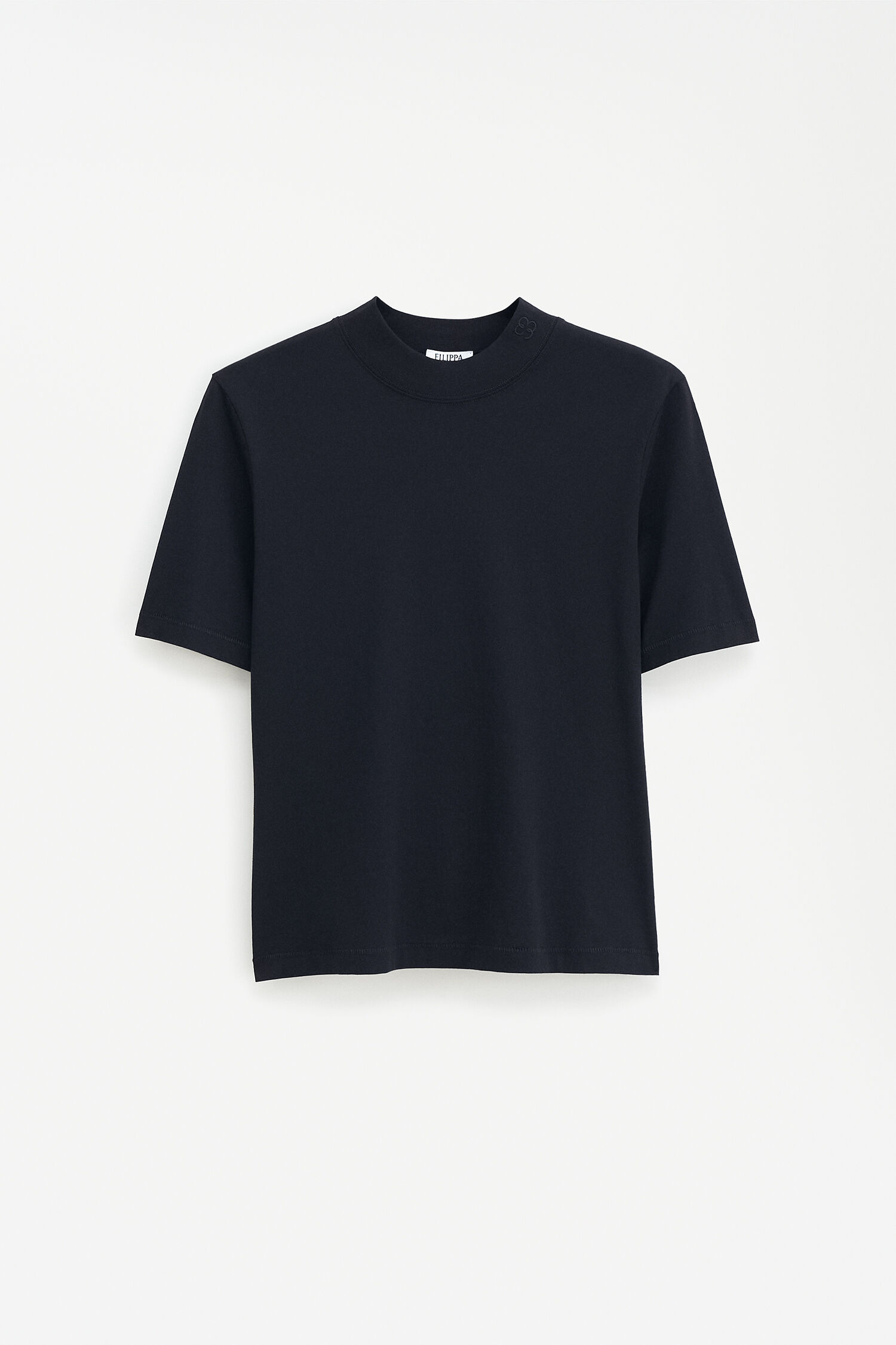 Mock Neck Tee Black Filippa K